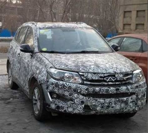 Spy Shots Chery T21 Seen Testing In China