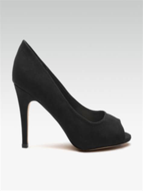 Buy Dorothy Perkins Women Black Solid Peep Toes Heels For Women