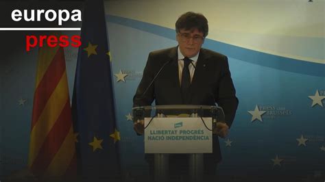 Puigdemont Anuncia Que No Negociar Los Presupuestos Con El Psoe Y