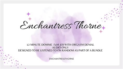 Femdom JOI Mean Denial 02 Amateur Amateur Porn Feat EnchantressThorne By FapHouse XHamster