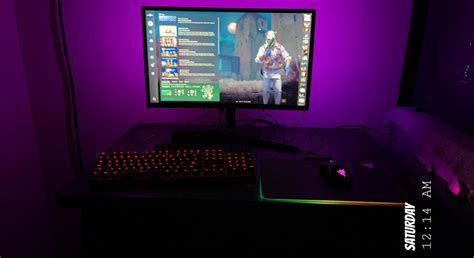 Hows my setup, just added led behind monitor : r/IndianGaming