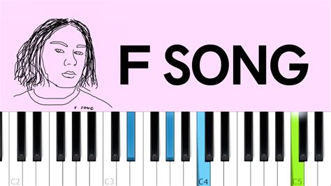 Strawberry Guy F Song Piano Tutorial Youtube