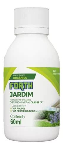 Fertilizante orgánico concentrado Forth Garden de 60 ml MercadoLibre