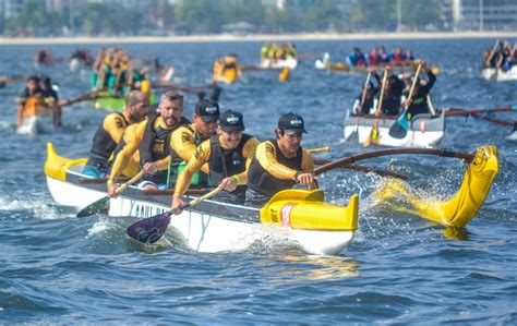 Campeonato Estadual de Canoa Polinésia reúne os melhores atletas do