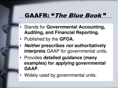 Pdf Governmental Accounting Auditing And Financial Reporting 2001