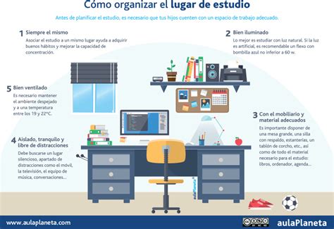 Cinco Claves B Sicas Para Organizar El Lugar De Estudio Compartir