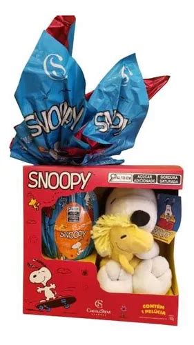 Ovo De Páscoa Cacau Show Ovo Snoopy 160g Parcelamento sem juros