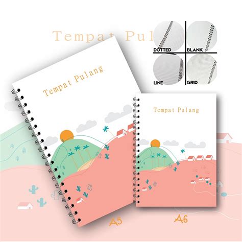 Jual NOTE BOOK NOTES BOOK RING A6 BUKU TULIS BUKU CATATAN DIARY BOOK