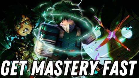 How To GET MASTERY FAST And EASILY Heroes Battlegrounds YouTube