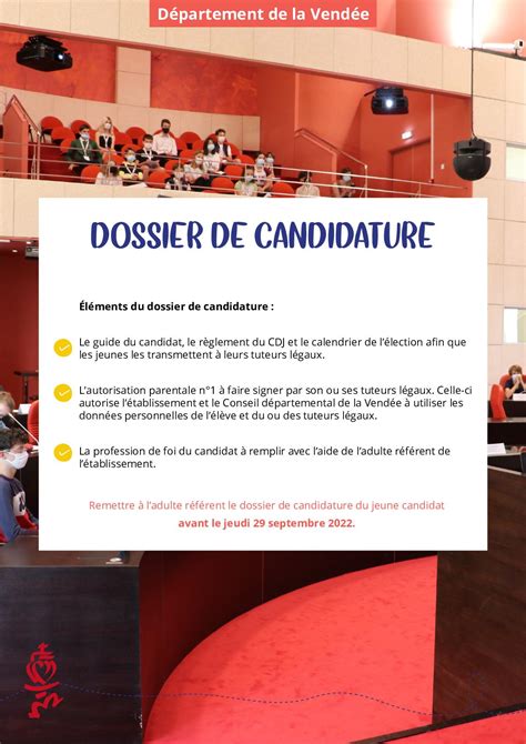 Calam O Dossier De Candidature