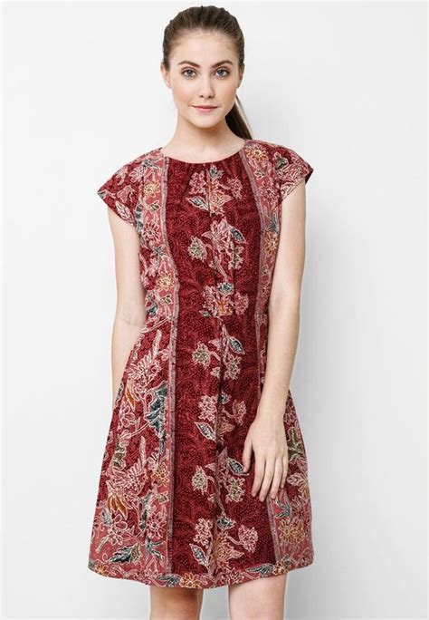 Inspirasi Terkini Model Batik Modern Long Dress