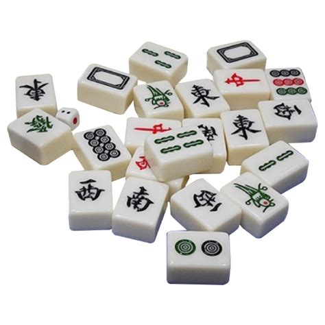 JADE Mahjong Tiles Set JIJI SG