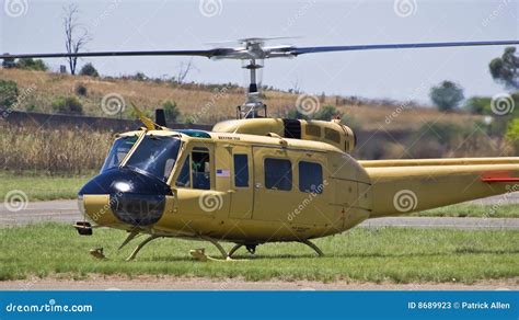 Bell 205 Bell Uh 1d Bf Iroquois Stock Image Image Of Revolving