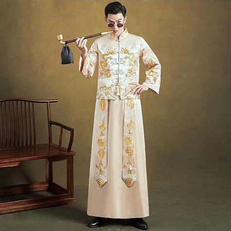 Hanfu Tang Suit Xiuhe Clothing Groom Clothing Wedding Toast