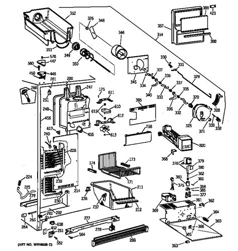 Ge Profile Refrigerator Ice Maker Parts Diagram | Reviewmotors.co