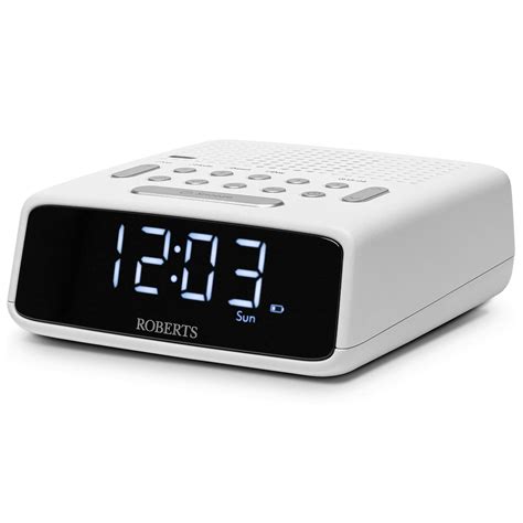 Roberts Ortusfmw Ortus Fm Dual Alarm Clock Radio In White