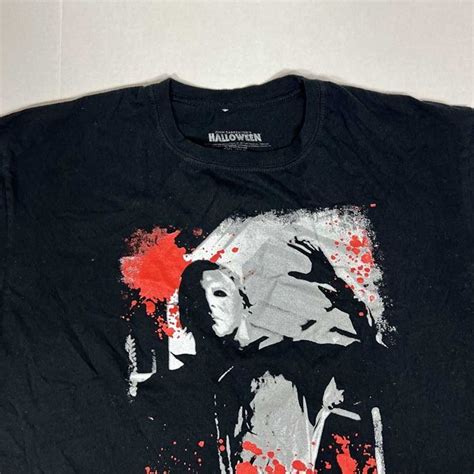 John Carpenter Halloween Michael Myers Mens Black Gra Gem