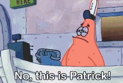 Patrick Star No This Is Patrick GIF - Patrick Star No This Is Patrick Spongebob - Discover ...