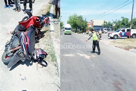 Dua Motor Beradu Dua Tewas Radar Bojonegoro