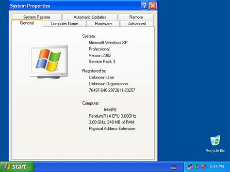 Windows Xp Professional Sp