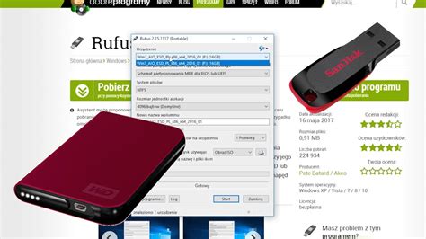 Jak NagraĆ Windowsa Na Pendrive Rufus Tutorial Youtube