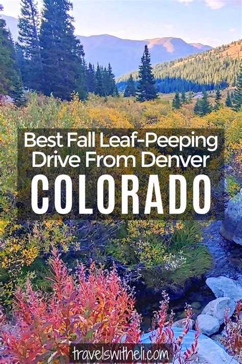 Fall Leaf-Peeping Drive From Denver Colorado | Day trips from denver ...