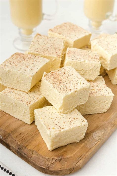 Eggnog Fudge Rich And Creamy Recipe Princess Pinky Girl