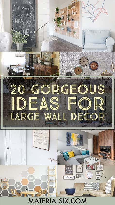 15+ Large wall decor ideas for living room info | livingroom101