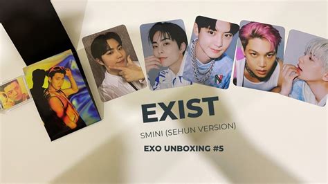 EXO EXIST Smini Sehun Ver Finally Comeback EXO Unboxing Series