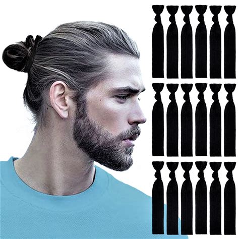 Amazon Style Pcs Men Hair Tie For Man Bun Man Bands Hair