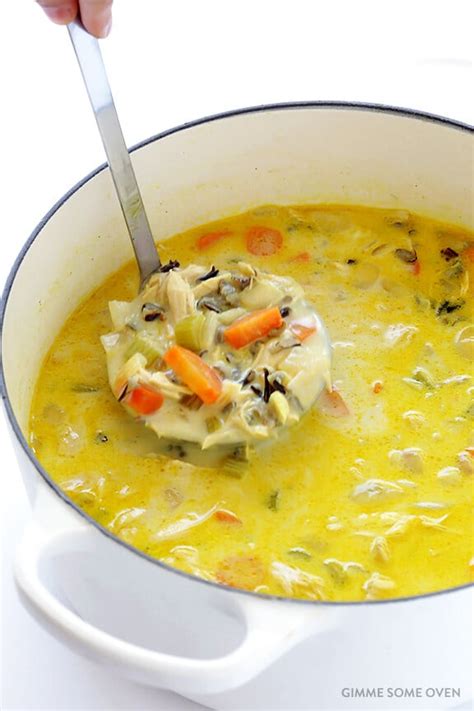 Curried Chicken And Wild Rice Soup Gimme Some Oven