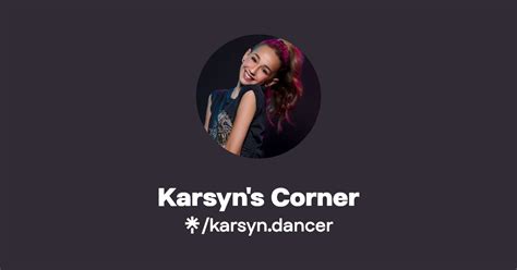 Karsyn S Corner Instagram Tiktok Linktree