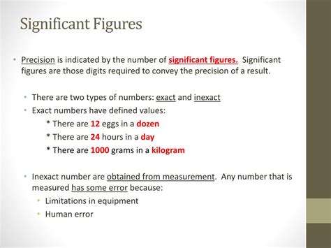 PPT Lecture 2 Significant Figures And Dimensional Analysis Ch 1 7 1 9