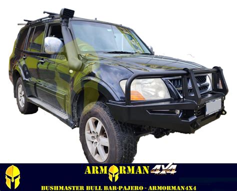 Bushmaster Bull Bar For Pajero Armorman X Armorman X