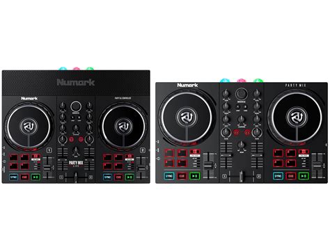 Numark's Party Mix II and Party Mix Live are DJ controllers with a ...