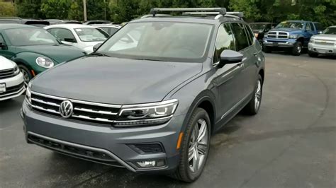 2018 Vw Tiguan 20t Sel Premium 4motion Youtube