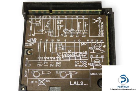 LANDIS GYR LAL2 235 GAS BURNER CONTROLLER Platinum International