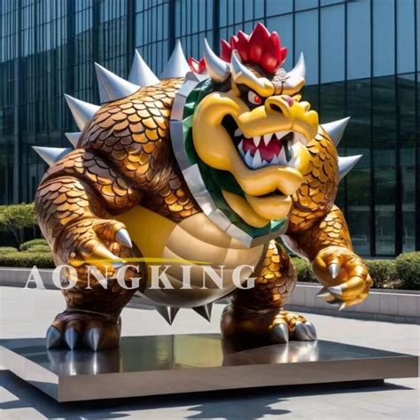 fiberglass bowser statue | Fiberglass Sculpture