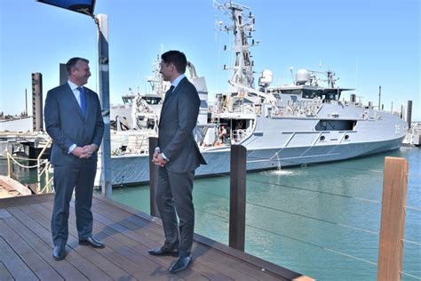 Assistant Minister For Defence Launches Nd Of Evolved Cape Class