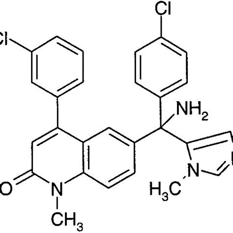 Structure of R115777. | Download Scientific Diagram
