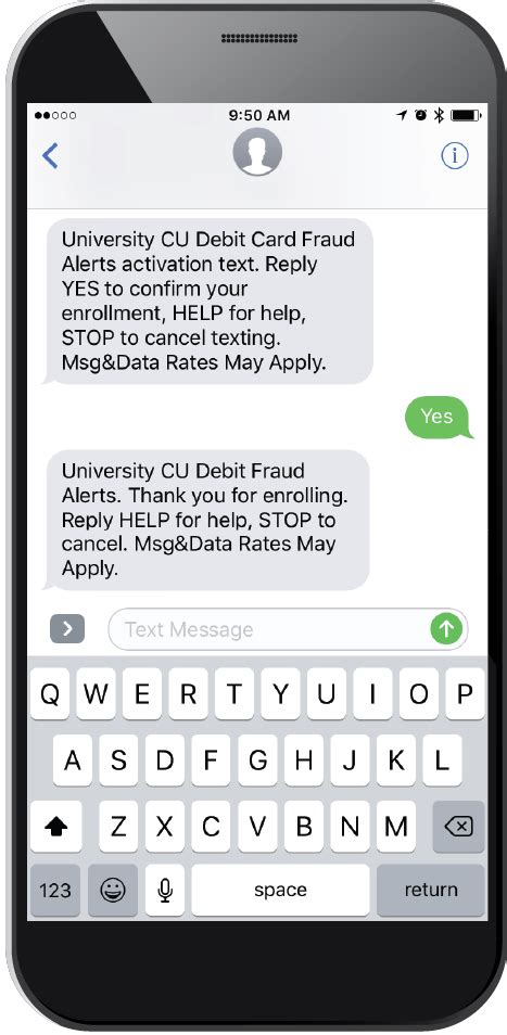 Debit Card Fraud Text Alerts