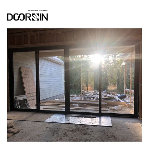 Doorwin Nfrc Certificate Thermal Break Aluminium Outside Slider Metal