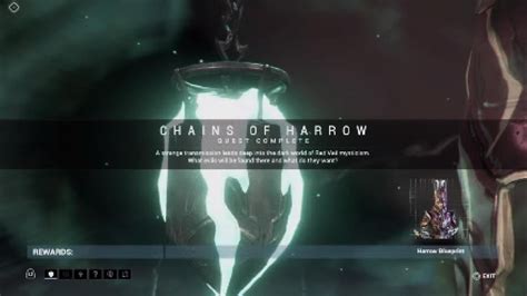 Warframe Part Chains Of Harrow Quest Ps Gameplay Youtube