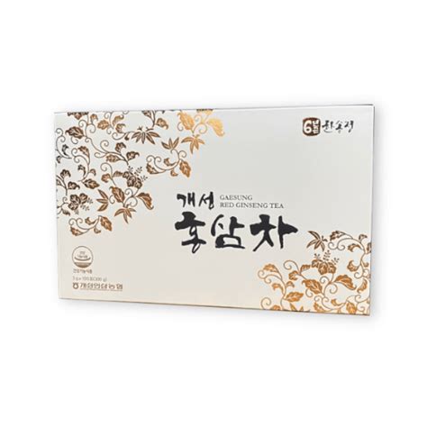 Red Ginseng Tea Gaesung Granules Salacca Tea House