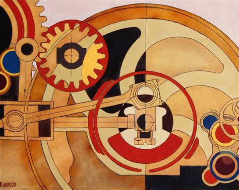 Mechanical Engineering Painting by Steven Austin | Saatchi Art