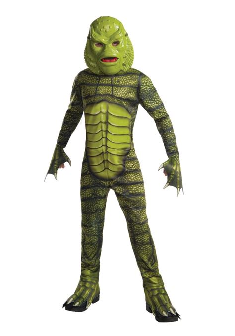 Black Lagoon Kids Creature Fancy Dress Costume ⋆