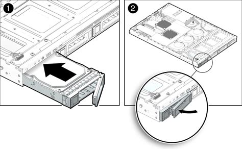 How To Install A Removable Hard Drive Assembly Sun Fire X2270 M2