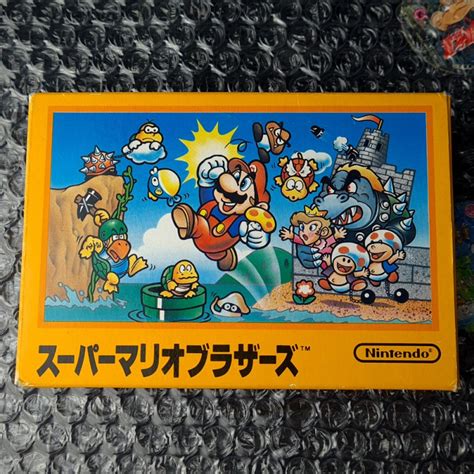 スーパーマリオブラザーズ Famicom Nintendo Fc Nes Japan Game Bros Platform 1985 Hvc Sm