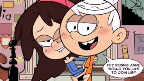 Loud House Lincoln X Ronnie Anne Kiss