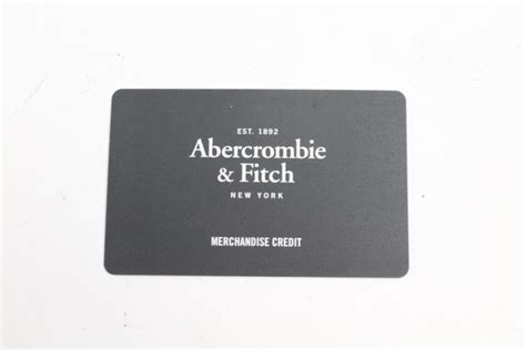 Abercrombie & Fitch Gift Card, $61.06 | Property Room